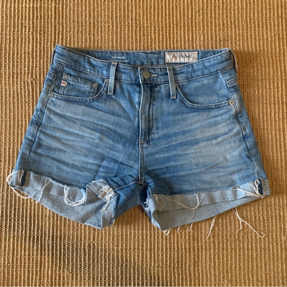AG Adriano Goldschmied Hailey Ex Boyfriend  Jean Shorts 24